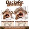 Backöfen für Krippen in 2 Größen- Krippenzubehör aus eigener Werkstatt