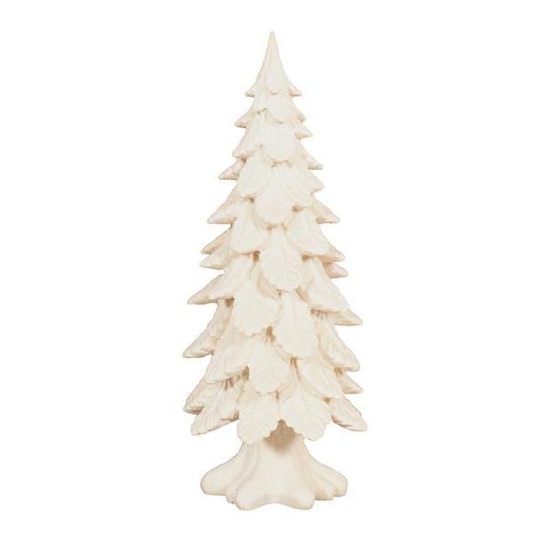 Geschnitzter Tannenbaum aus Holz für die Krippenbotanik