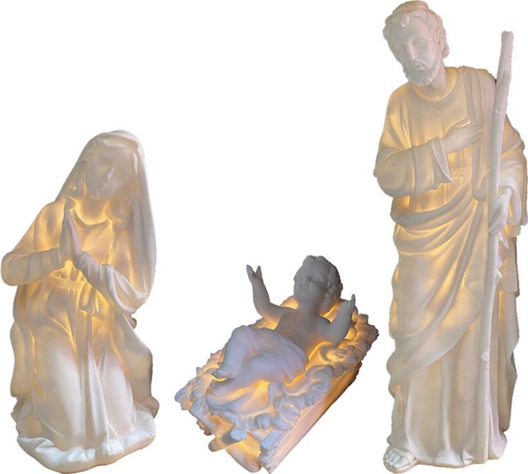 Hl.Familie beleuchtet - 60cm-