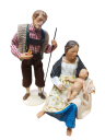 Hl.Familie-Heide Ankleidefiguren Heimatlich-Alpenländisch