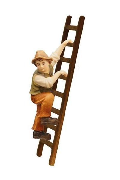 KO Junge auf Leiter- Color-Bemalt-