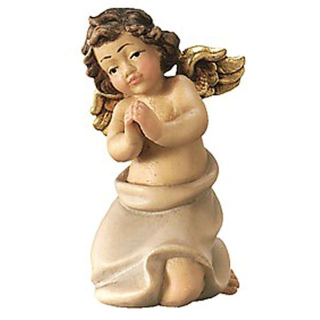 Betender Engel Königliche Krippe- Color-Bemalt