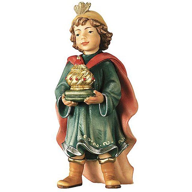 Page mit Kelch Königliche Krippe in Color-Bemalt