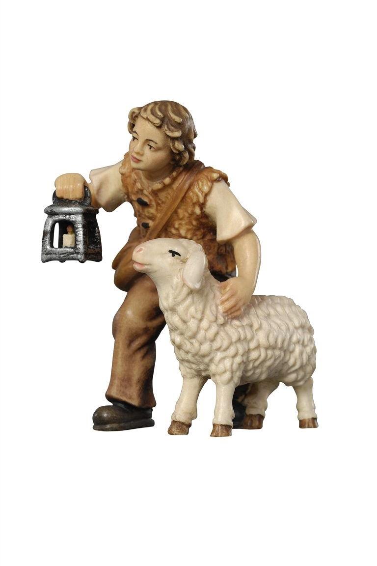 KO Hirtenbub mit Schaf und Laterne