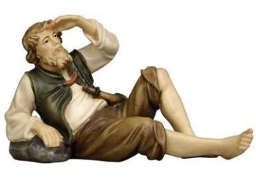 Hirte liegend der Kostner Krippe