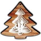 Tanne massiv - Kerzen