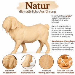 Ausführung Naturbelassen-Unbemalt Oberflächenausführung Naturbelassen-Unbemalt