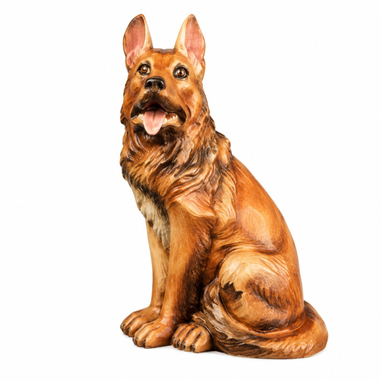 Hund Scholer Krippe Krippenfigur