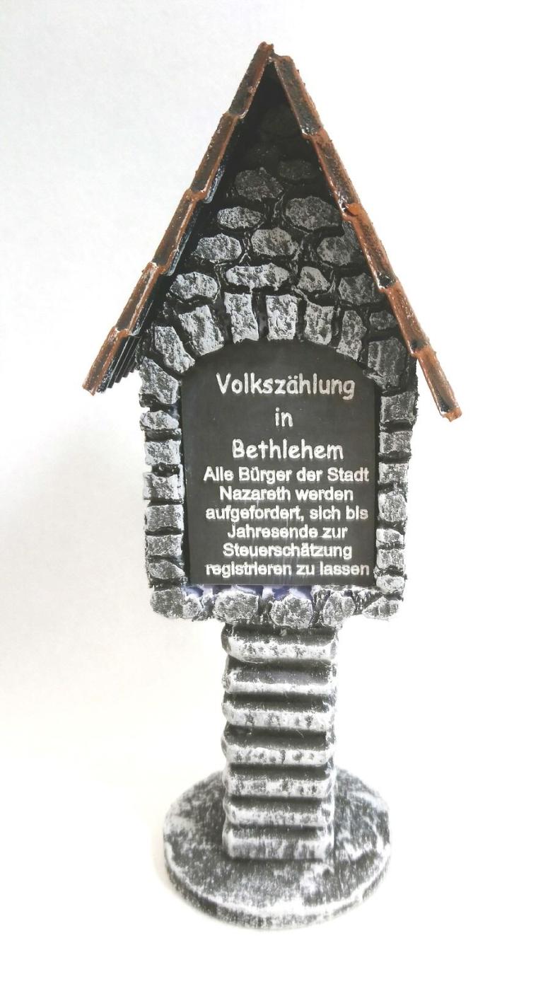 Aufruf zur Volkszählung