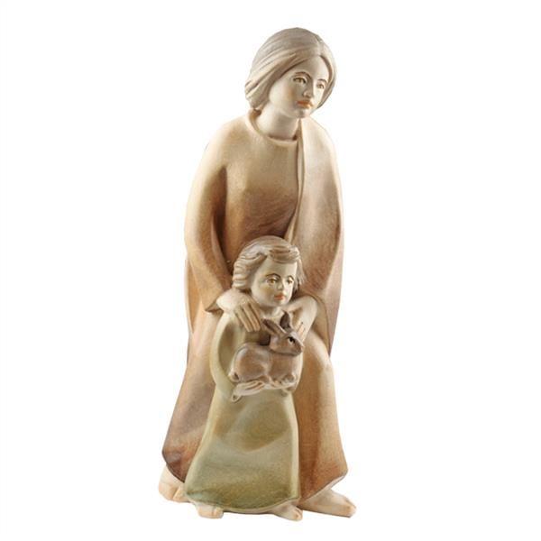 Hirtin mit Kind der Rowi Krippe in Color