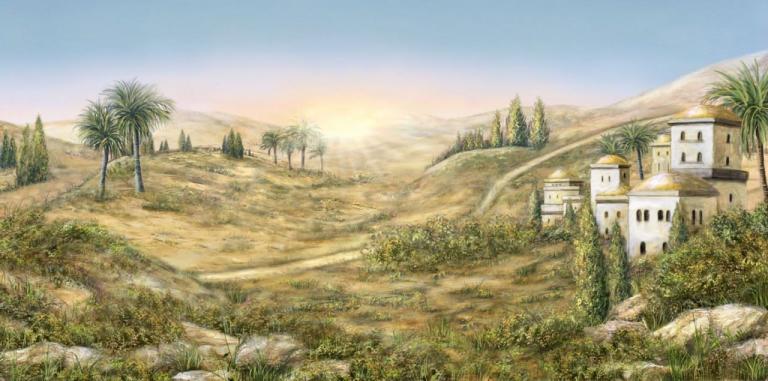 Hintergrundbild Morgenland