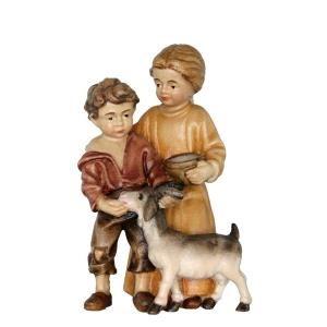 Kindergruppe mit Ziege 131920-A