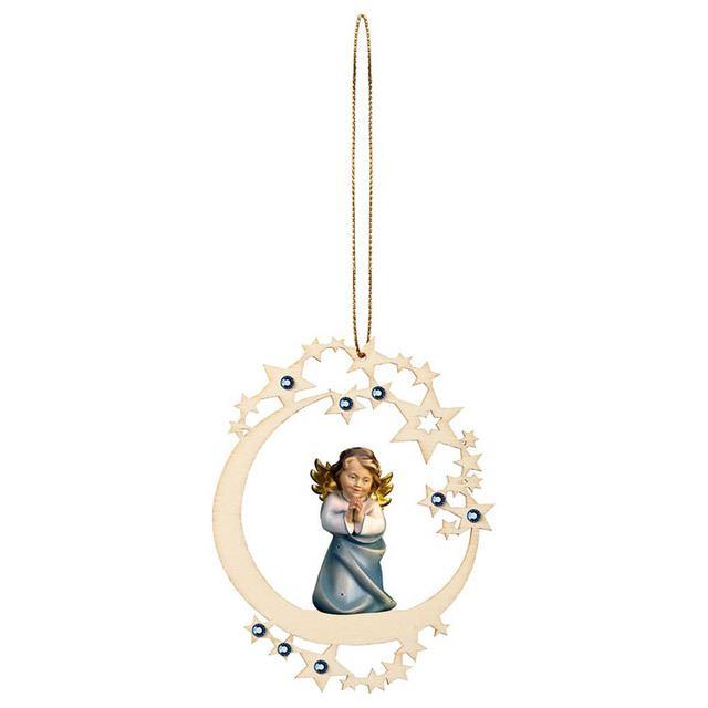 Herzengel betend - Mond Stern Crystal