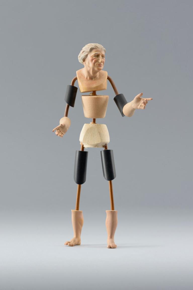 Alte Frau unbekleidet - Artistica