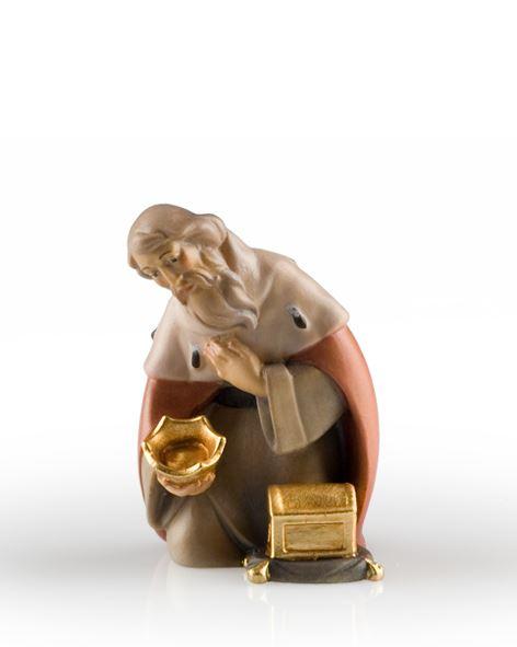 König kniend Melchior- Gloria Krippe