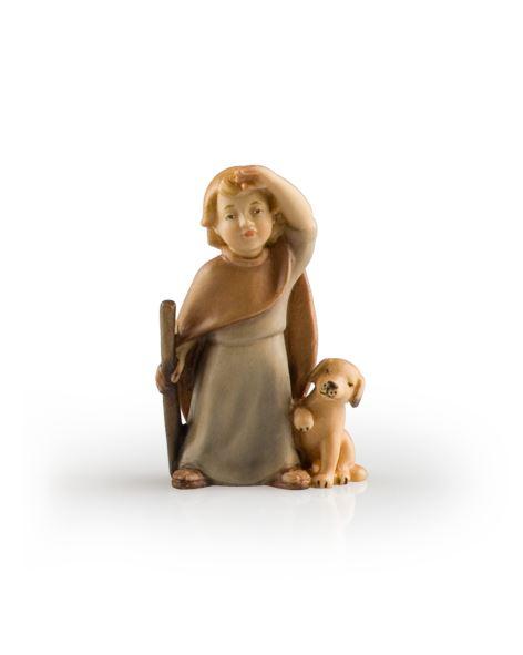 Bub mit Hund - Gloria Krippe