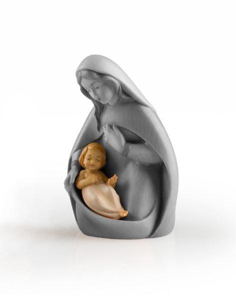 Jesukind mit offenen Händen und Wiege - Gloria Krippe