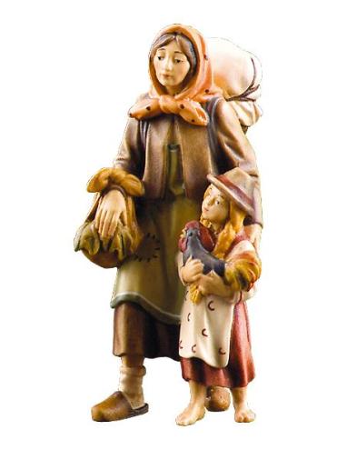 Bäuerin mit Kind - Heimatlich Lepi