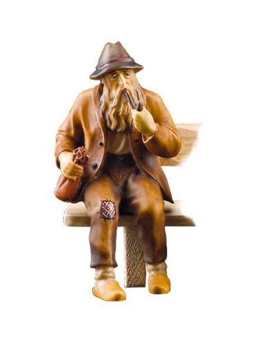 Sitzender Mann ohne Bank-10701-12B-Lepi