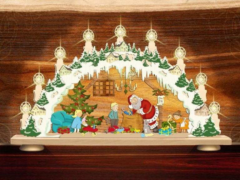 Schwibbogen-Weihnachtsstube