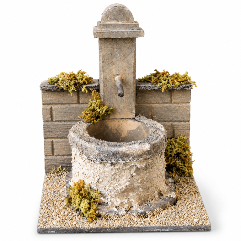 Brunnen für Krippenfiguren 10 bis 11 cm