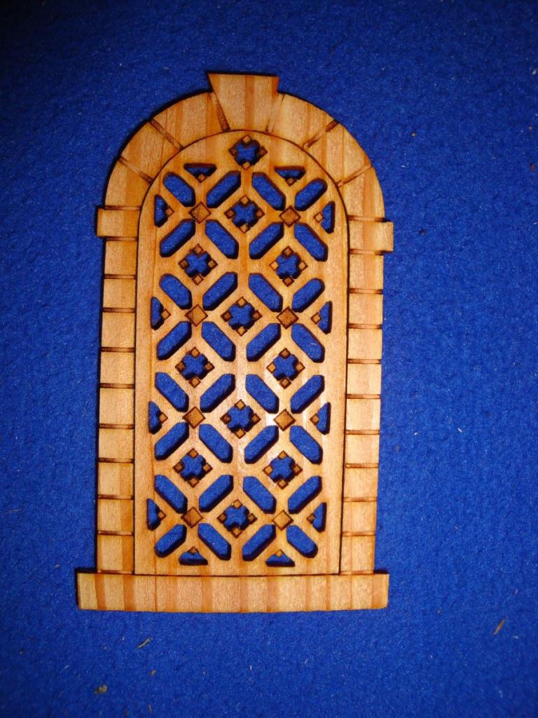 Orientalisches Fenster Komet