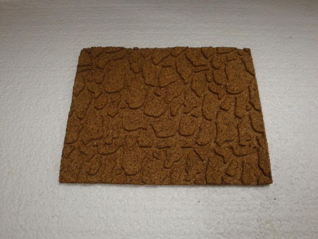 Korkplatte Naturstein