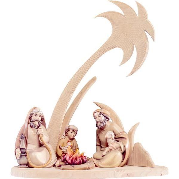 Lagerfeuergruppe Artis 5-teilig -Color-Bemalt-