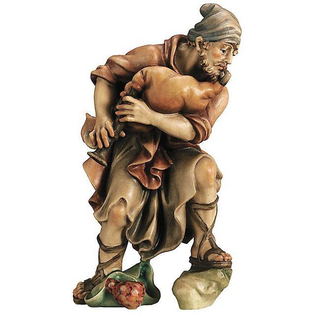 Hirt mit Dudelsack Königliche Krippe
