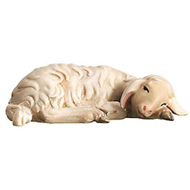 Lamm schlafend - Color-Bemalt-KÖ