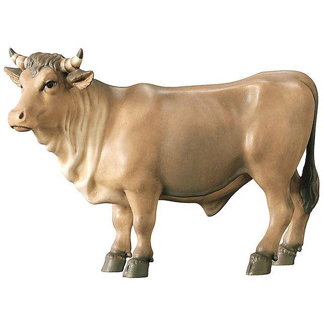 Ochs stehend Königliche Krippe - Color-Bemalt