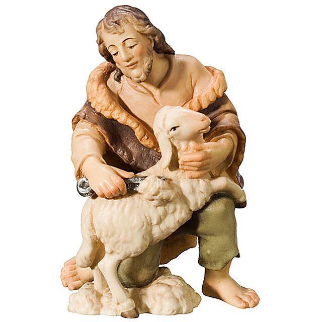 Schafscherer - Königliche Krippe -Color-Bemalt