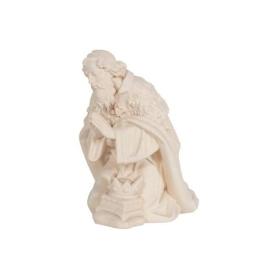 König kniend der Kostner Krippe in Natur