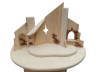 Krippenstall Modern Fichtenholz-GP44