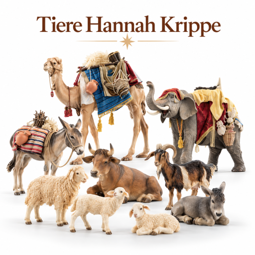 Original Heide Krippentiere der Kollektion Hannah für eine lebendige Krippenszene